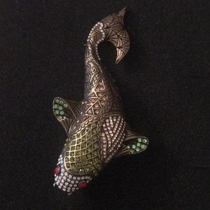 Rara Avis brooch/charm